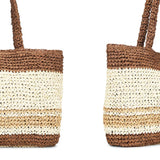 Amalfi Natural/browns bag