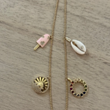 La Enovesè X Jade Space Charm Necklace
