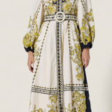 BAROQUEEN FLORAL DRESS