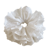 Oversized White Queen Eyelet