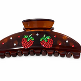 RPZL Strawberry Mocha Acetate Claw Clip
