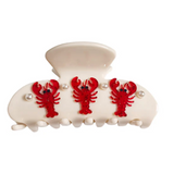 RPZL HAMPTONS ACETATE SWEETHEART Lobster Claw Clip