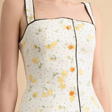 Peplum Top in Linen
