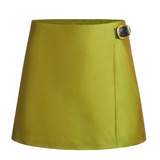 Mini Wrap Skirt in Viscose