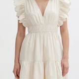 LILLIAN SHORT DRESS Papyrus